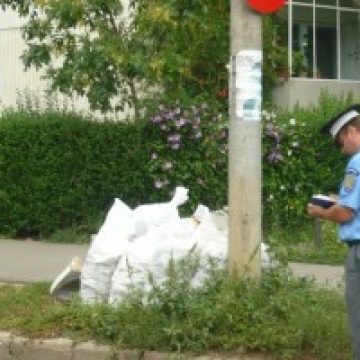 SIGHET: Poliţia Ecologică va da amenzi usturătoare sighetenilor care nu respectă normele de mediu şi curăţenie în oraşul nostru