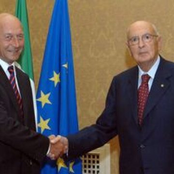 Preşedintele Italiei şi-a început vizita de stat în România