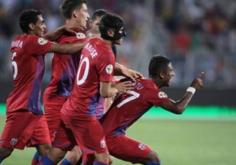 Steaua s-a calificat în optimile Cupei României, după 4-0 cu Sănătatea Cluj