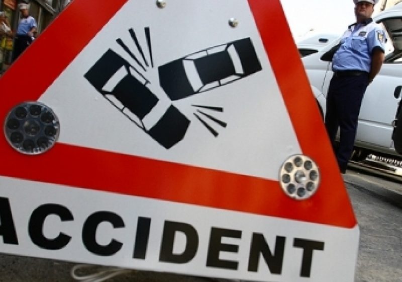 SIGHET: Accident în lanţ pe strada Dragoş Vodă