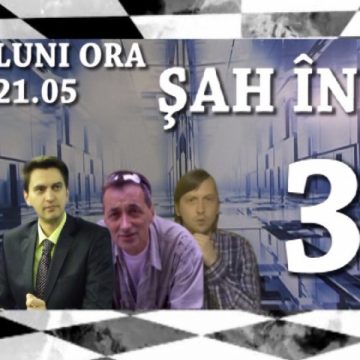 ŞAH ÎN TREI la TV Sighet cu Gheorghe Paul Szaniszlo, Nicu Iuga şi Johny Popescu