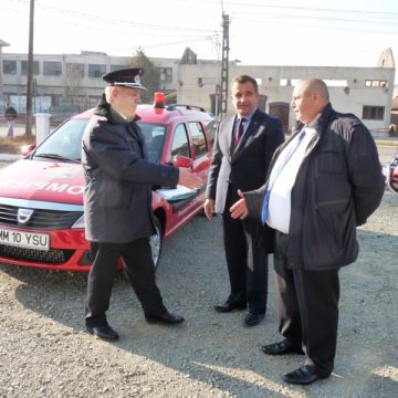Donaţie autoturism Logan pentru Punctul de Lucru Fărcaşa