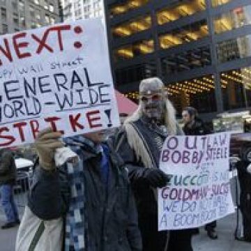 Un adolescent plin de sânge, simbol al protestelor de pe Wall Street, american de origine română (presă SUA)