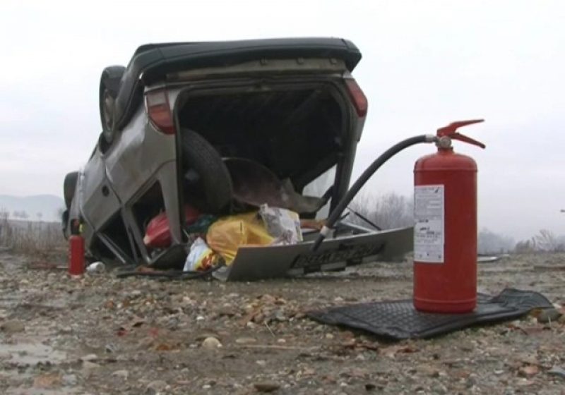 Baia Mare: Accident grav pe Dealul Groşului Baia Mare: Accident grav pe Dealul Groşului