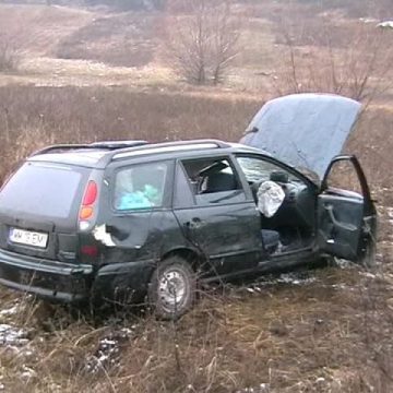 Gardani – ACCIDENT RUTIER – 2 persoane au ajuns la spital cu rani grave