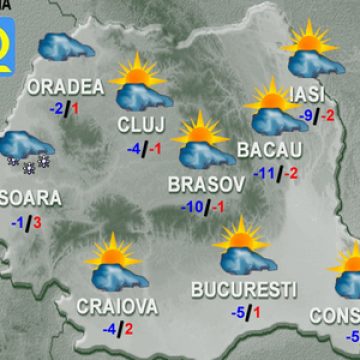 Cum va fi vremea în Ajun şi de Crăciun