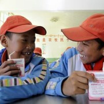 Autorităţile chineze au descoperit o toxină cancerigenă în laptele produs de o companie importantă