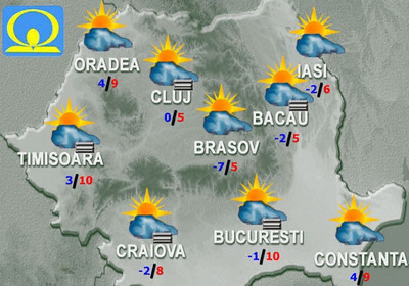 Prognoza Meteo: Cum va fi vremea vineri
