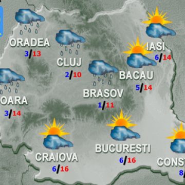 Toamnă la început de decembrie. Ce temperaturi vor fi luni şi marţi