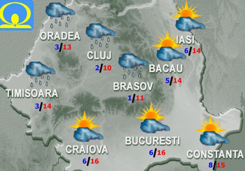 Toamnă la început de decembrie. Ce temperaturi vor fi luni şi marţi Toamnă la început de decembrie. Ce temperaturi vor fi luni şi marţi