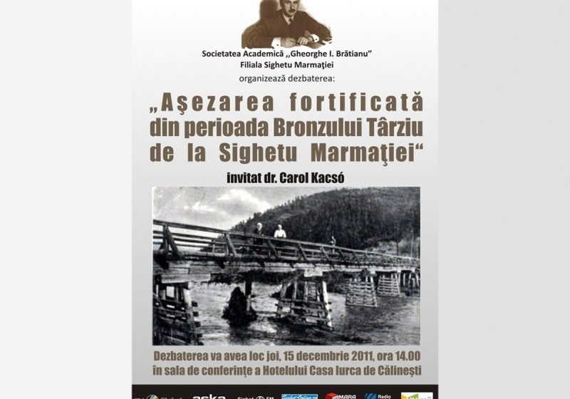SIGHET: "Sunt sau nu dacii stramoşii noştri?"- dezbatere cu istorici şi arheologi organizată de Societatea Academica Gheorghe I Bratianu, filiala Sighetu Marmatiei SIGHET: "Sunt sau nu dacii stramoşii noştri?"- dezbatere cu istorici şi arheologi organizată de Societatea Academica Gheorghe I Bratianu, filiala Sighetu Marmatiei