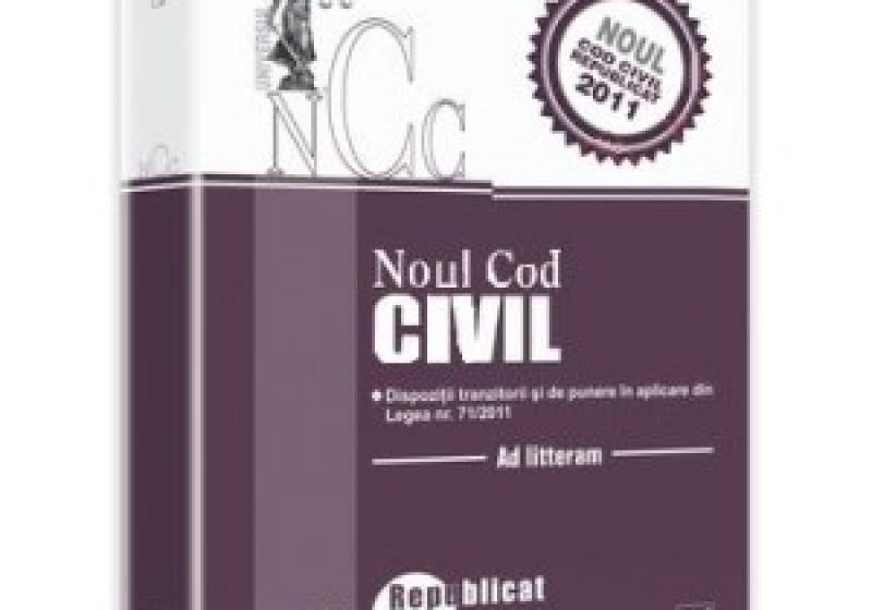 Noul Cod de procedură civilă intră în vigoare de la 1 iunie Noul Cod de procedură civilă intră în vigoare de la 1 iunie