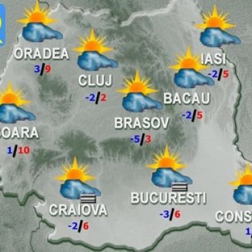 Cum va fi vremea în primele zile ale anului Cum va fi vremea în primele zile ale anului