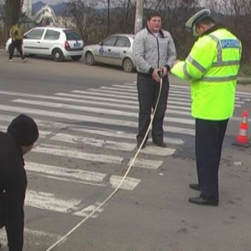 La Baia Sprie, un bărbat a traversat strada neregulamentar şi a fost accidentat La Baia Sprie, un bărbat a traversat strada neregulamentar şi a fost accidentat