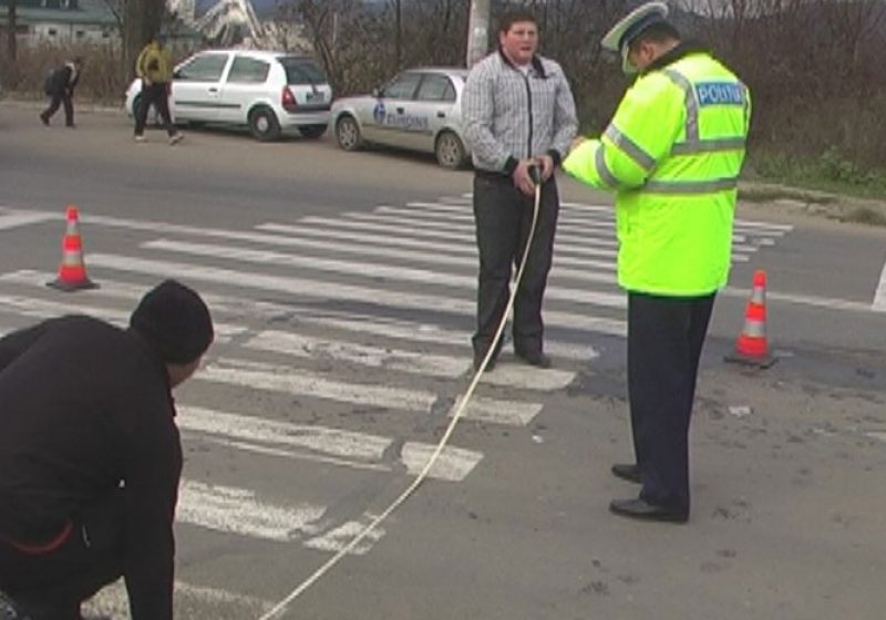 La Baia Sprie, un bărbat a traversat strada neregulamentar şi a fost accidentat