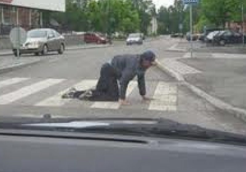 Pieton turmentat, accidentat in noaptea dintre ani