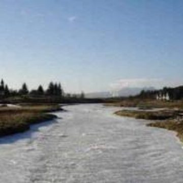 Maramureş: Vezi cursurile de apă pe care s-au format poduri de gheaţă Maramureş: Vezi cursurile de apă pe care s-au format poduri de gheaţă