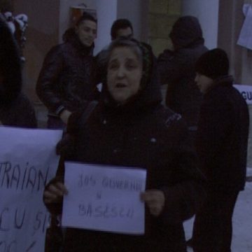 SIGHET: Protestele continuă în Sighet SIGHET: Protestele continuă în Sighet