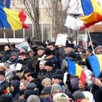 Miting al cadrelor militare disponibilizate în capitală