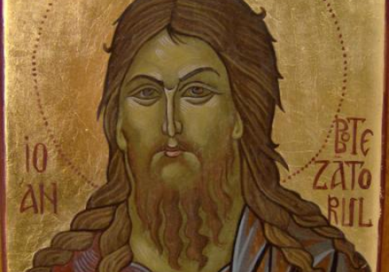 Credinciosi ortodocsi si catolici il vor praznui maine pe Sfantul Ioan Botezatorul, profetul care a descoperit ca Iisus este Mesia trimis de Dumnezeu