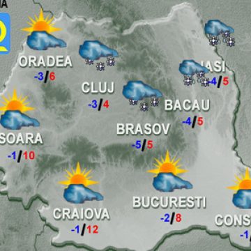 Cum va fi vremea la începutul săptămânii Cum va fi vremea la începutul săptămânii