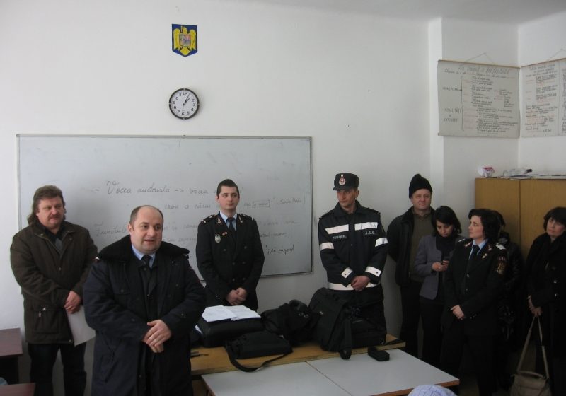 Baia Mare: Concursul "Cu viaţa mea apăr viaţa" a continuat astăzi la Vişeu de Sus