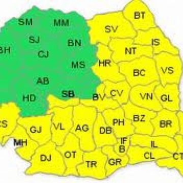 Cod Galben de ninsori abundente, viscol şi polei pentru întreaga ţară, începând de vineri dimineaţă Cod Galben de ninsori abundente, viscol şi polei pentru întreaga ţară, începând de vineri dimineaţă