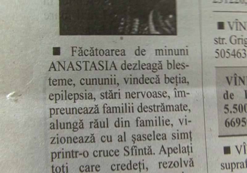 Vrăjitoarele îşi racolează victimele în Maramureş cu ajutorul ziarului