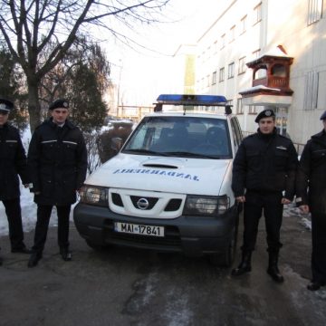 Studenţi jandarmi în practică Studenţi jandarmi în practică