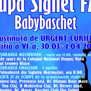 SIGHET: În 30 martie se va da startul celei de-a şasea ediţii a Cupei Sighet FM la Baby Baschet SIGHET: În 30 martie se va da startul celei de-a şasea ediţii a Cupei Sighet FM la Baby Baschet
