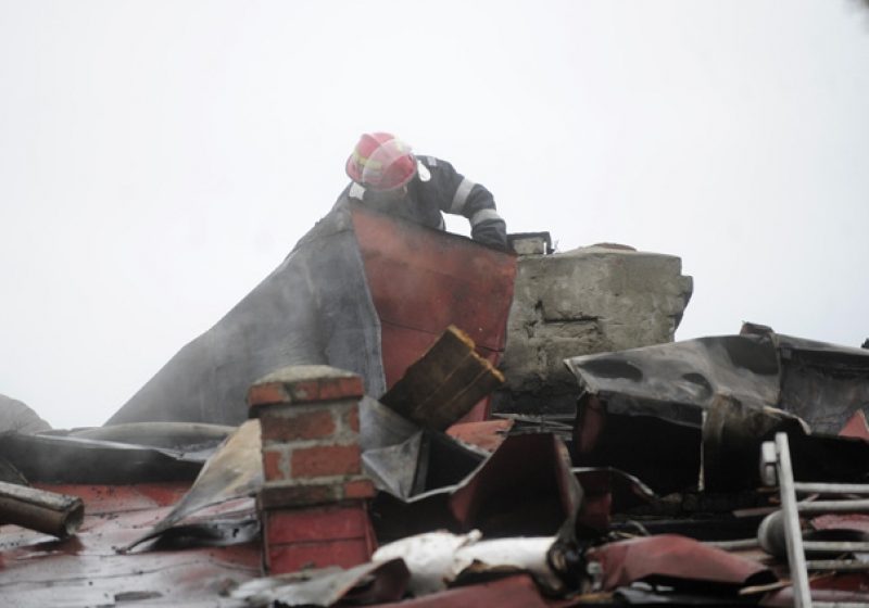 SIGHET: Incendiu pe strada Plevnei SIGHET: Incendiu pe strada Plevnei