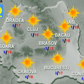 PROGNOZA METEO: Cum va fi vremea în weekend PROGNOZA METEO: Cum va fi vremea în weekend