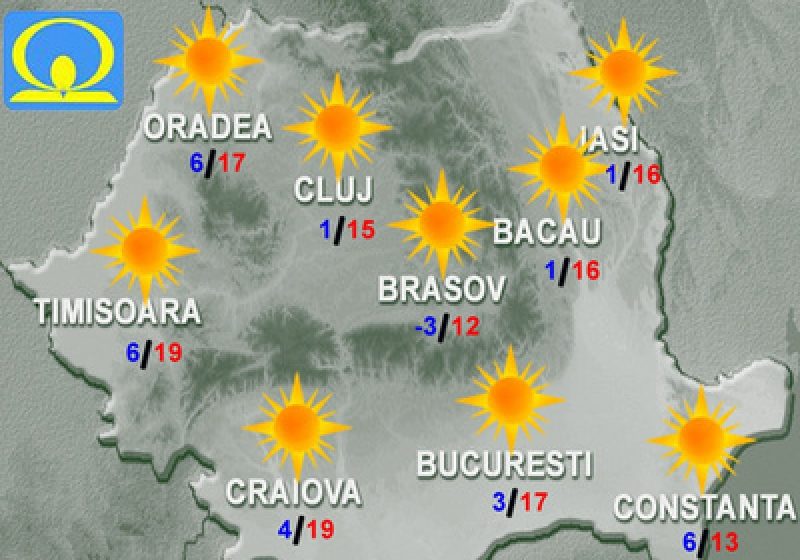 PROGNOZA METEO: Cum va fi vremea în weekend PROGNOZA METEO: Cum va fi vremea în weekend