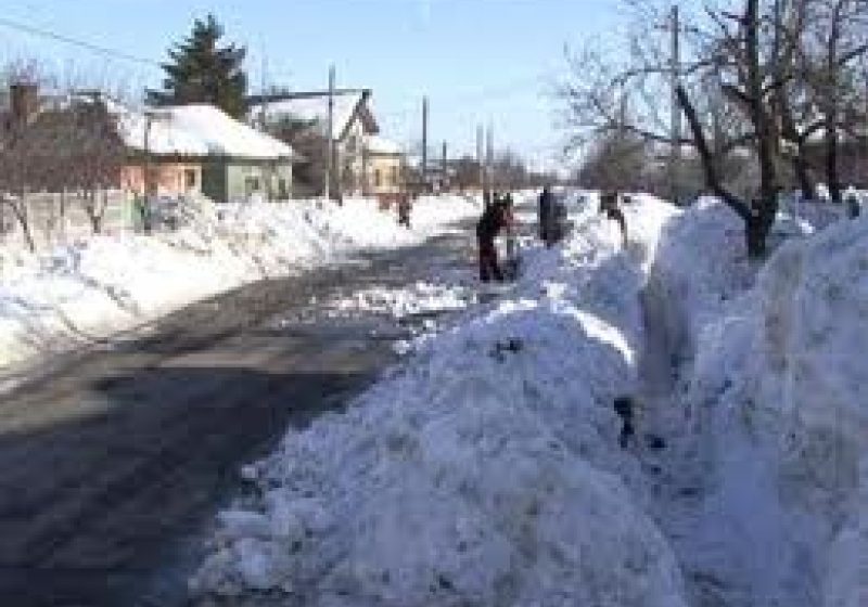 Pagube de peste 230 mii lei produse de ger şi zăpada abundentă în Maramureş