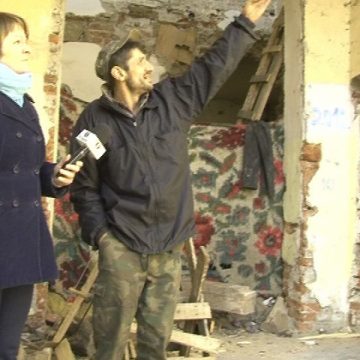 SIGHET: Deşi există pericol de prabuşire, imobilul de pe Plevnei nu a fost evacuat