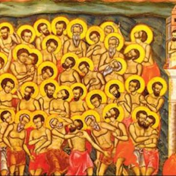Creştinii ortodocşi ii sărbătoresc pe cei 40 de mucenici