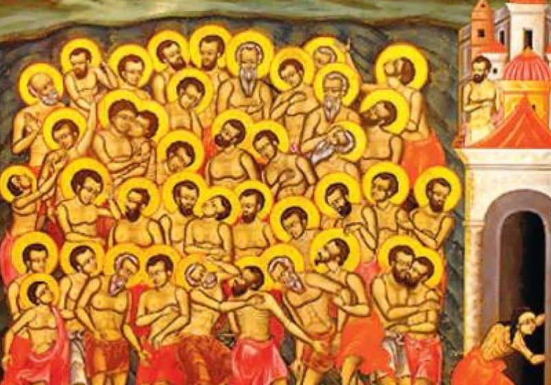 Creştinii ortodocşi ii sărbătoresc pe cei 40 de mucenici