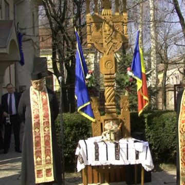 SIGHET: O troiţă a fost sfinţită la sediul poliţiei