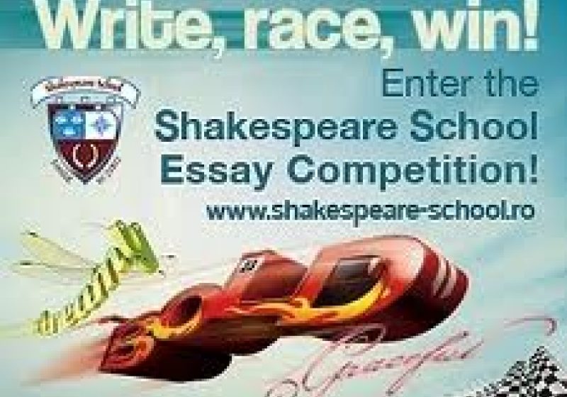 Au mai rămas doar 5 zile până când tinerii se pot înscrie la concursul national de creație în limba engleză: 2012 Shakespeare School Essay Competition