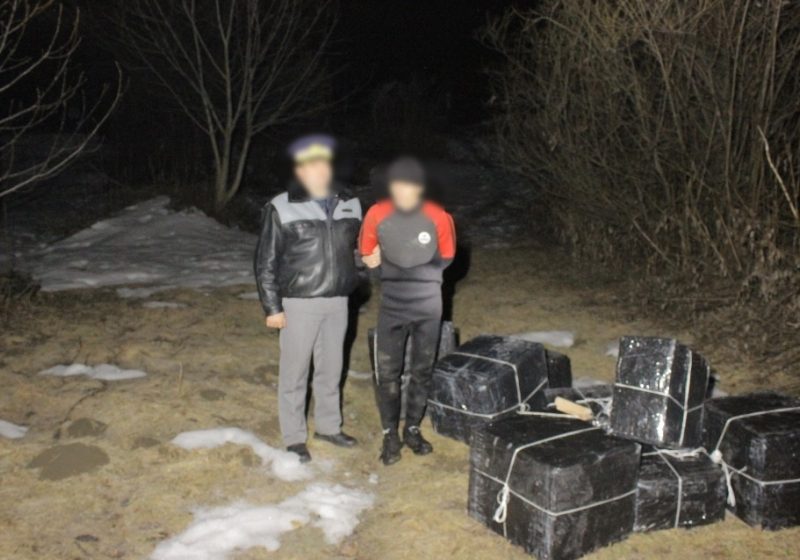 Ţigări de contrabandă la frontiera româno – ucraineană
