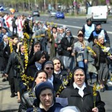 Duminica Floriilor, celebrată de catolici Duminica Floriilor, celebrată de catolici