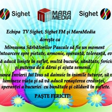 Echipa TV Sighet, Sighet FM şi MaraMedia vă dorește un Paşte Fericit! Echipa TV Sighet, Sighet FM şi MaraMedia vă dorește un Paşte Fericit!
