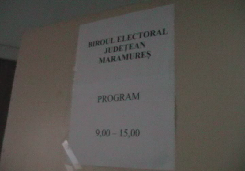 Baia Mare: Preşedinţii şi locţiitorii birourilor electorale ale secţiilor de votare sunt desemnaţi azi