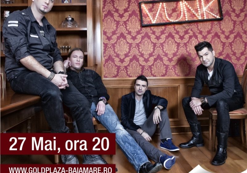 Baia Mare: Concert Vunk la Gold Plaza!