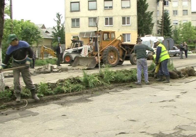 SIGHET: Bulevardul Independenţei a intrat în reabilitare