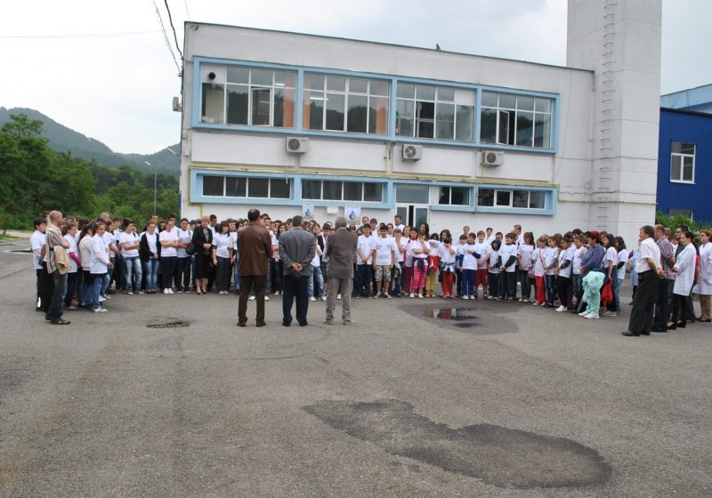 150 de elevi au vizitat de Ziua Mediului staţia de tratare a apei din Baia Mare