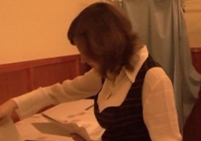 Sighetu Marmaţiei: Andreea Bianca Grijac a votat pentru prima dată