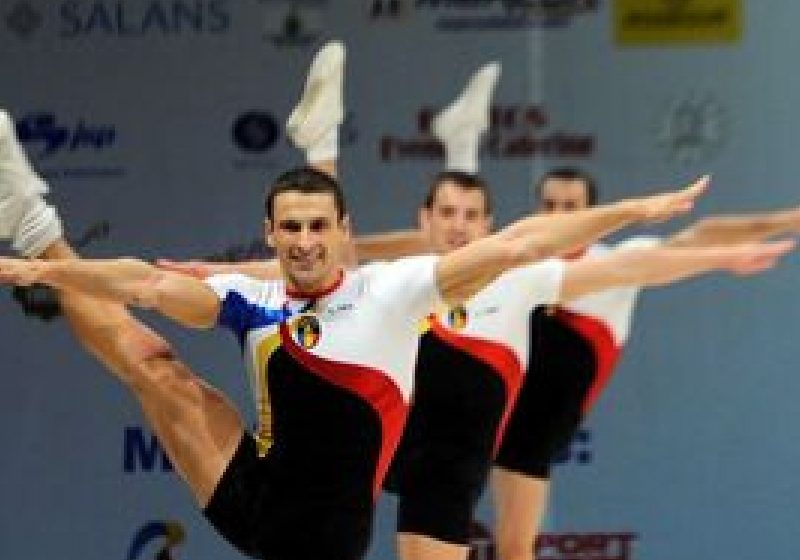 Gimnastică aerobică: Medalie de aur pe echipe şi bronz la trio pentru România, la Mondialele de la Sofia