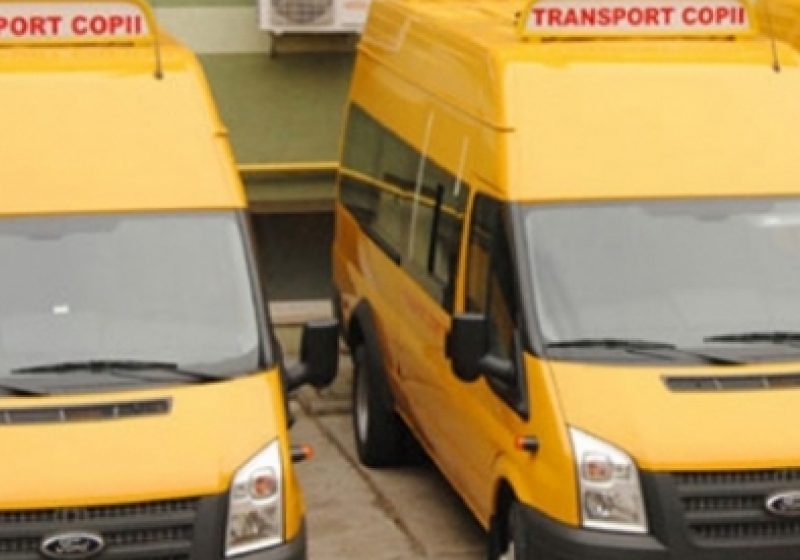 Şase microbuze şcolare pentru judeţul Maramureş