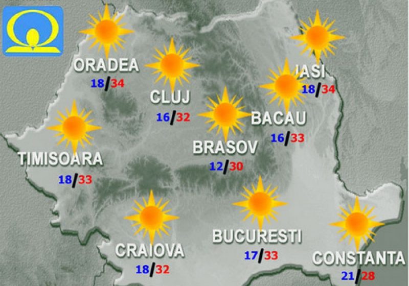 Vremea va fi călduroasă. Ce temperaturi vor fi luni Vremea va fi călduroasă. Ce temperaturi vor fi luni